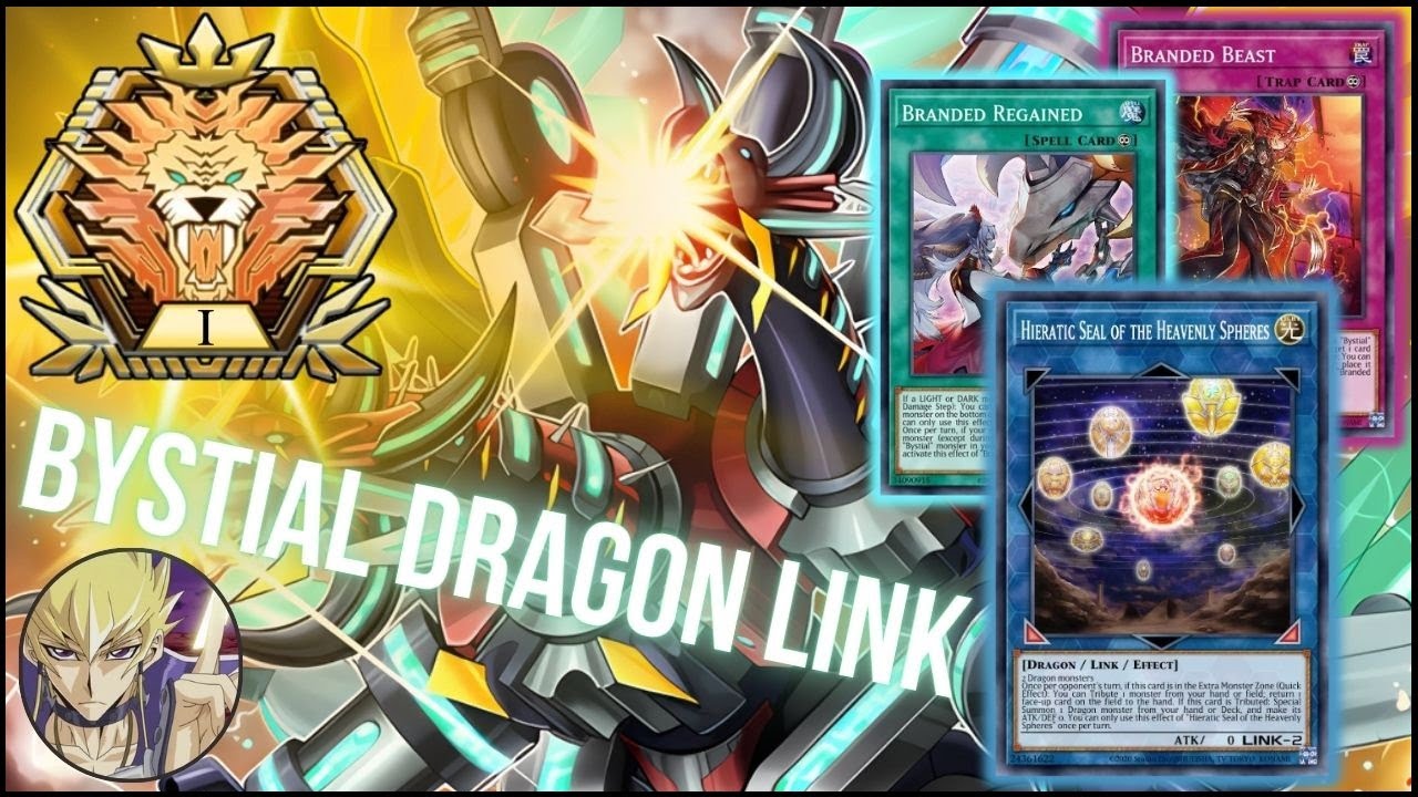 Bystial Dragon Link BULLYING Branded Despia! Master Rank Replays + Decklist (Yu-Gi-Oh! Master Duel)