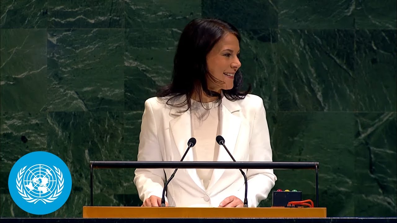 Elected GA President: Annalena Baerbock in UN's 80th Year | United Nations