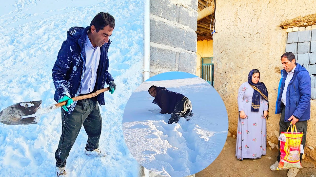 #Adventure in heavy snow