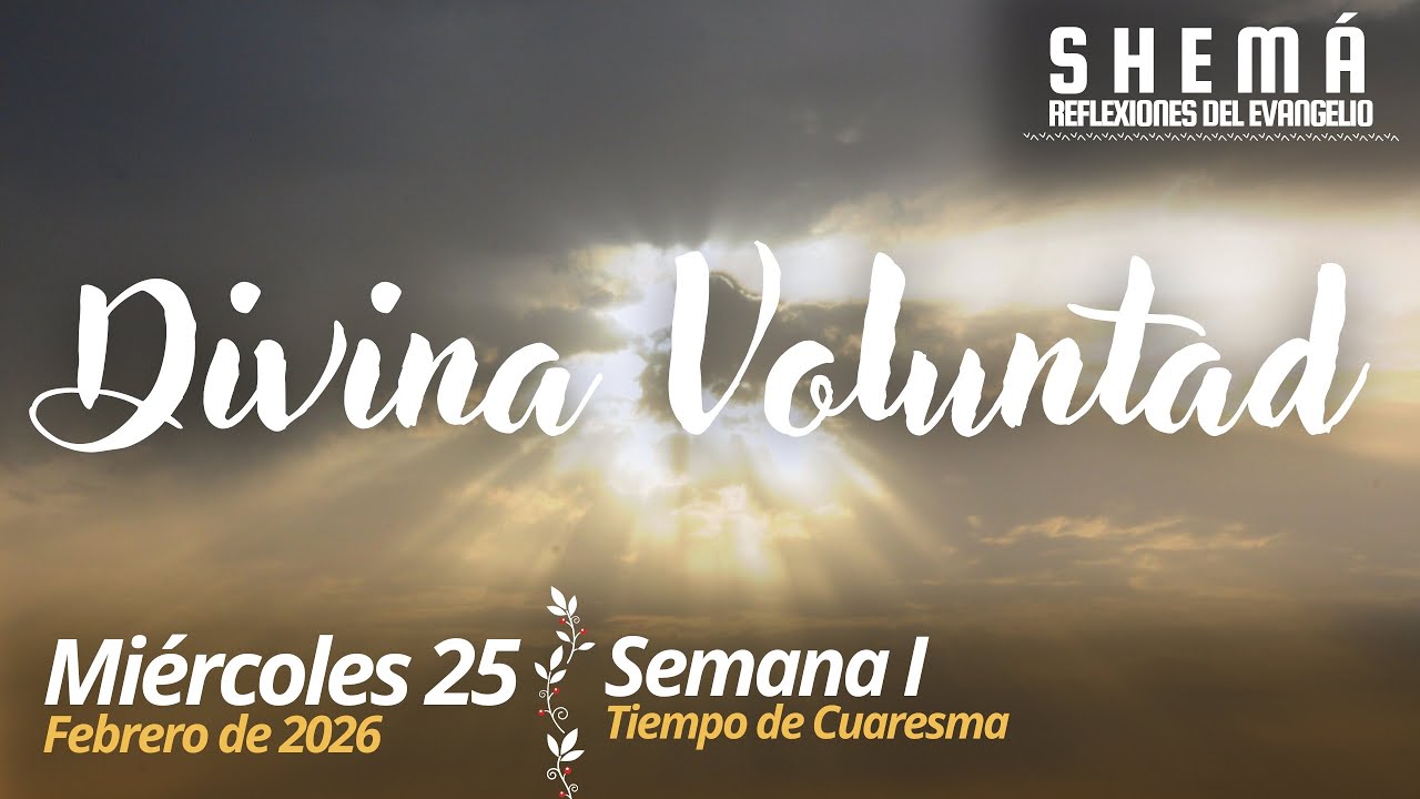 Shemá - Dios te llama, toma acción ahora. ES EL TIEMPO DE HACER SU DIVINA VOLUNTAD.