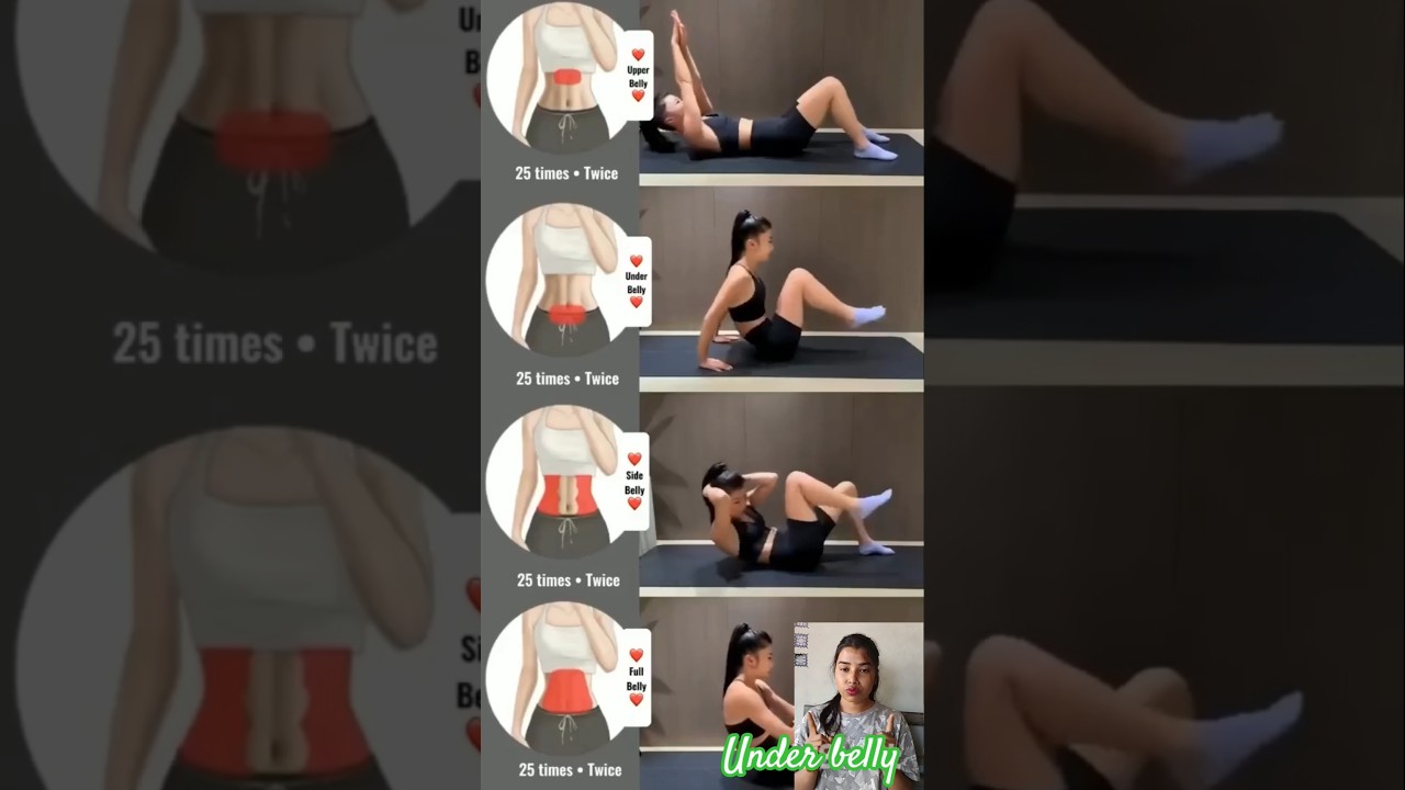 under belly yoga video 