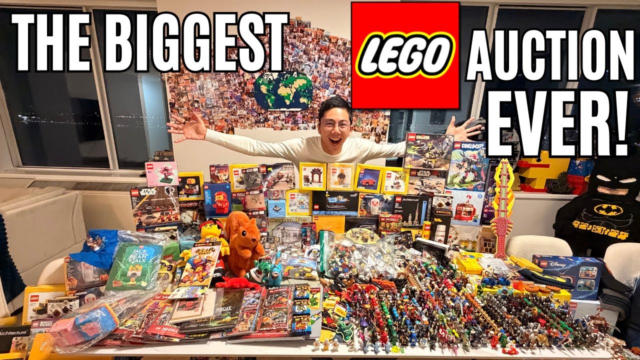 LIVE LEGO Auctions are BACK! Selling a Rare Collection of Asia-Exclusives & Ninjago/Bionicle!