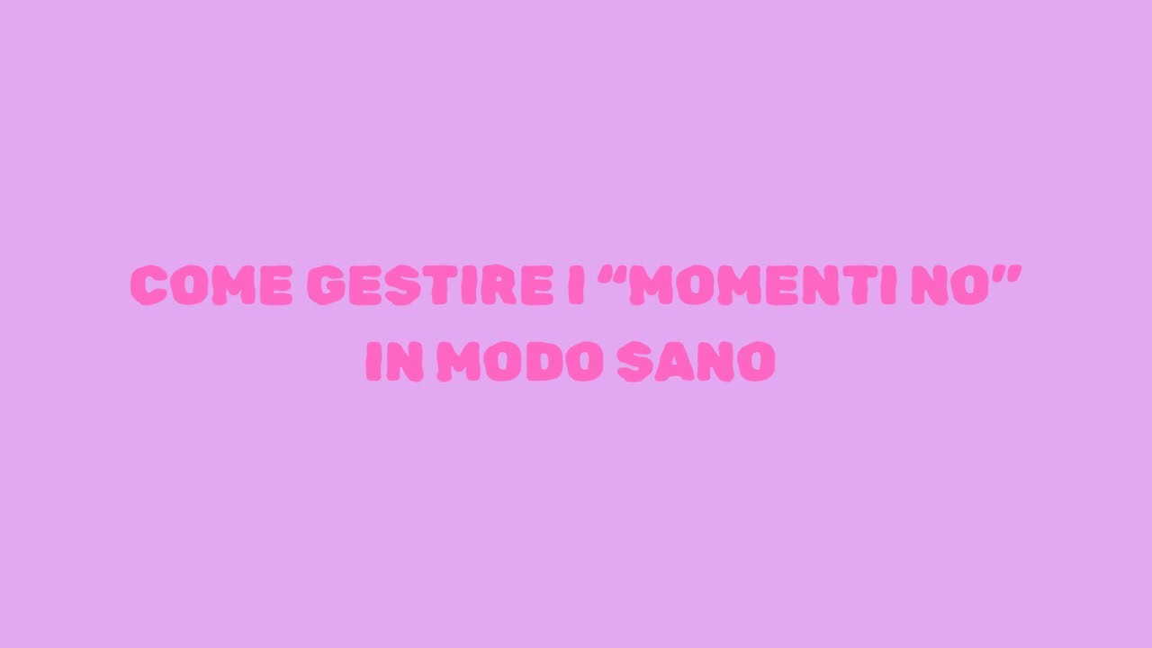 Come gestire i “momenti no” in modo sano | legge dell’assunzione 
