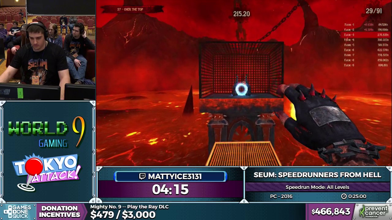 SEUM: Speedrunners From Hell by mattyice3131 in 17:51 - AGDQ 2017 - Part 84