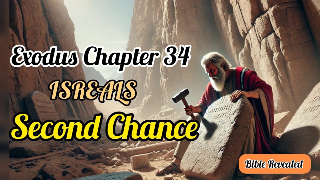 Moses: The Second Chance Covenant: How Exodus 34 Reveals God’s Relentless Mercy |Exodus 34 | AI | BR