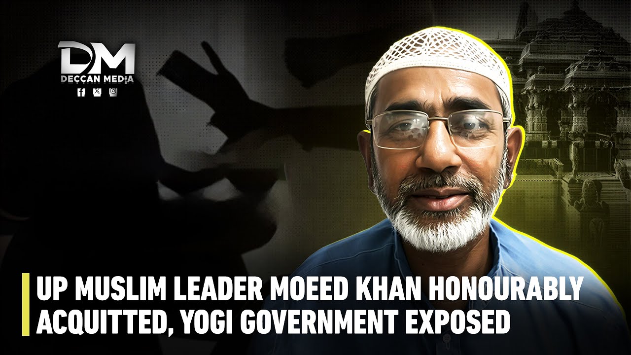 UP ke Muslim Leader Moeed Khan Ba-Izzat Bari, Yogi Hukumat aur Media Be-Naqab | Deccan Media