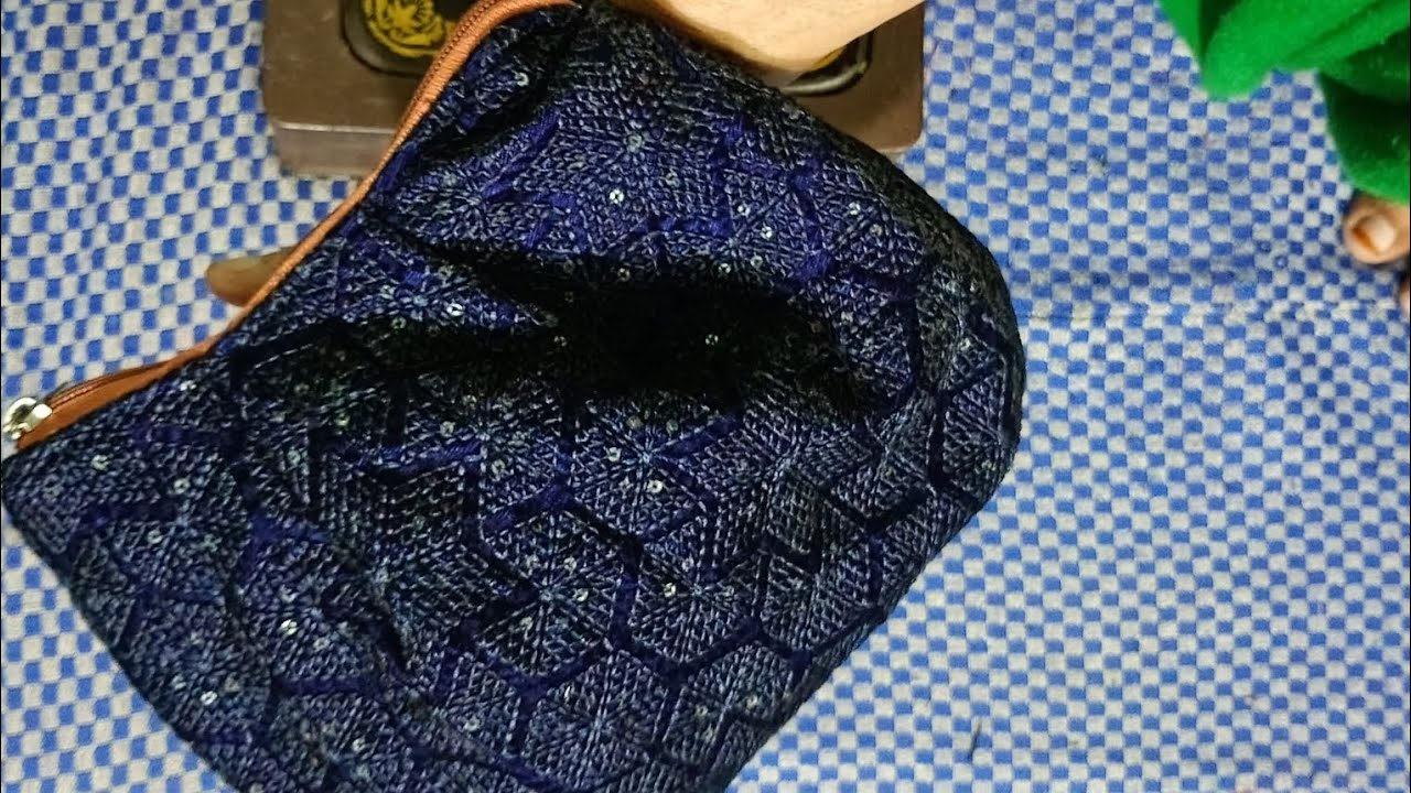 Mini hand purse cutting and stitching|| Sewing hacks for beginners #viral #fashion #trending 