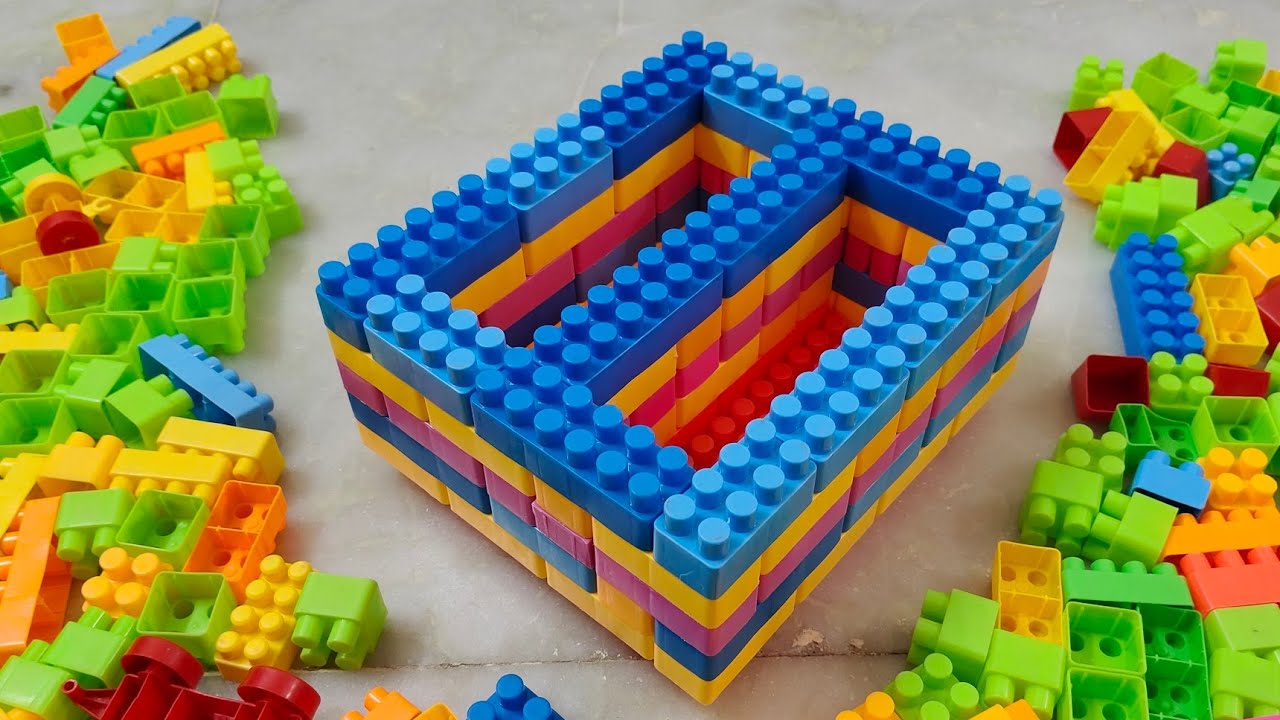 Satisfying DIY Box ASMR/Building Blocks/Lego building blocks videos/block game#buildingblocks