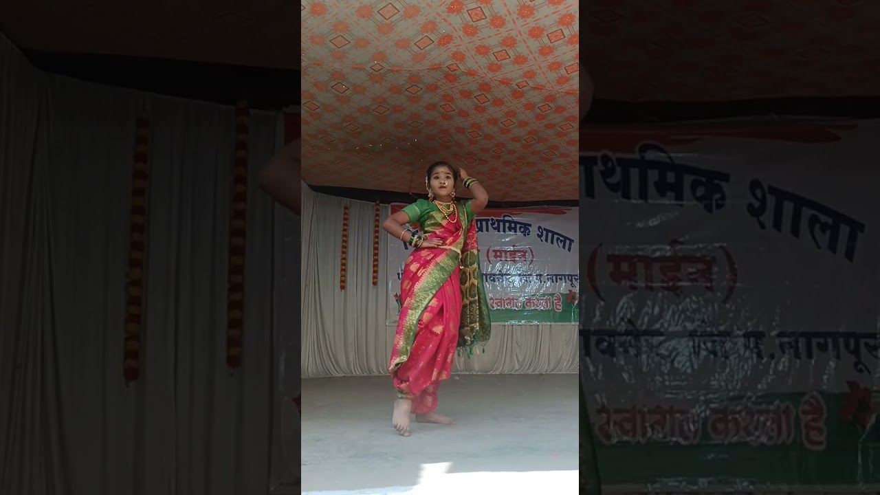 अशी मी मदनमंजिरी.....लावणी (वार्षिक स्नेहसंमेलन ) जि. प.उ.प्रा. शाळा वलनी मा. सावनेर , नागपूर .