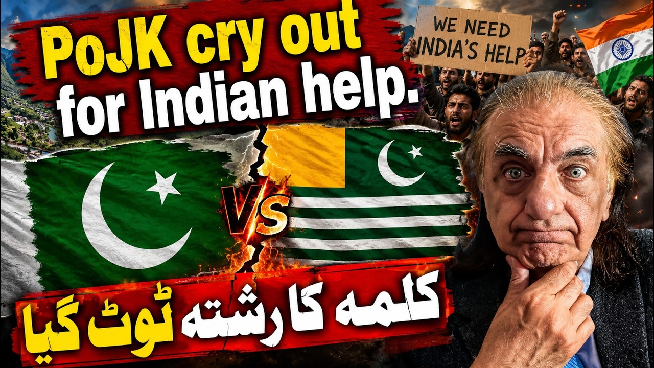 पाकिस्तान के खिलाफ PoJK में ऐतिहासिक विद्रोह: क्या बदल जाएगा नक्शा? | Dr. Amjad Ayub Mirza Latest