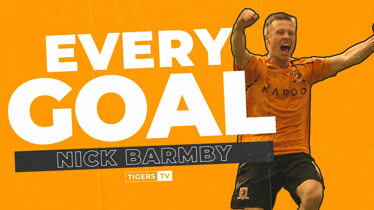 EVERY GOAL | Nick Barmby's 32 Hull City Goals Back to Back!