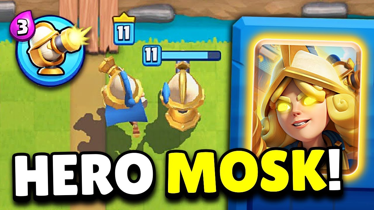 CRAZY... PROVO il NUOVO MOSCHETTIERE EROICO! 💣 Clash Royale ITA