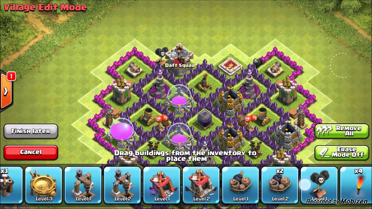 Clash Of Clans Speed Build| Best! TH8 Farming Base  2015