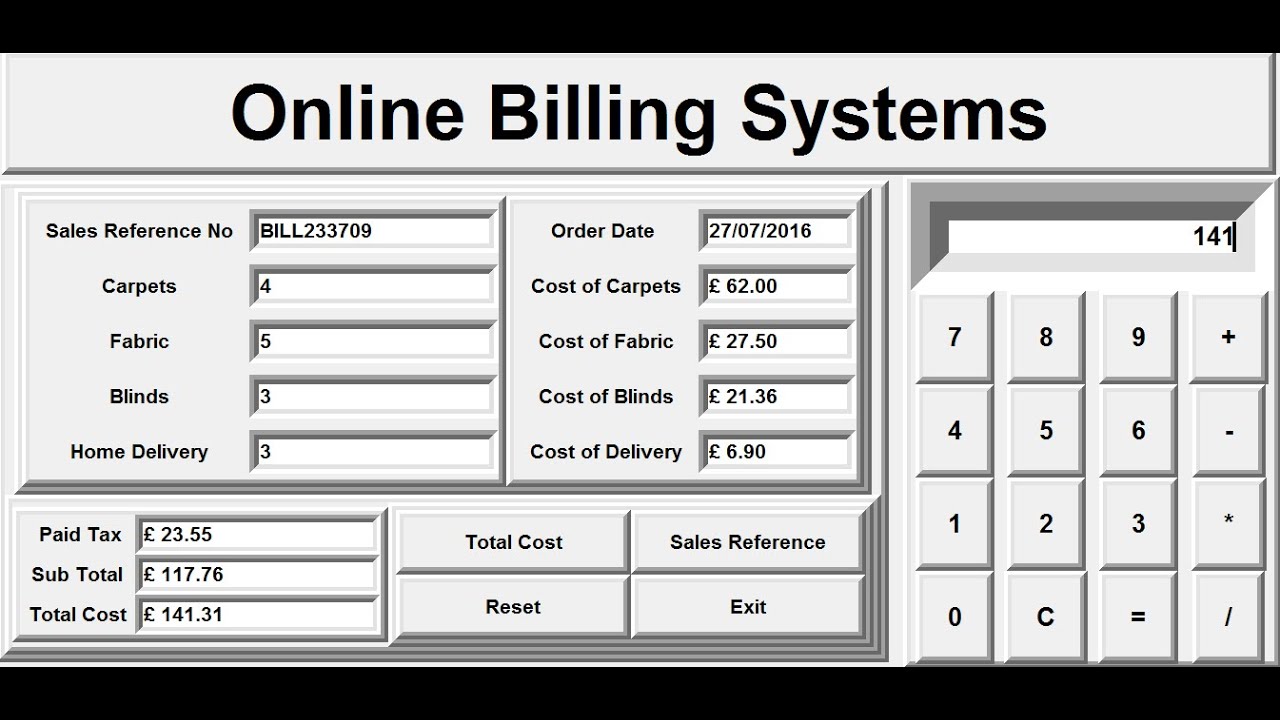 How to Create Billing Systems in Python - Tutorial 1