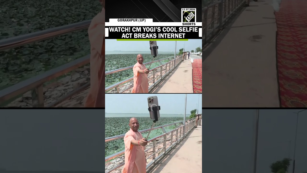 UP CM Yogi Adityanath selfie moment in Gorakhpur goes viral