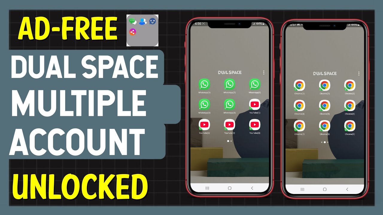 Best Free Dual Space Multiple Account App for Android