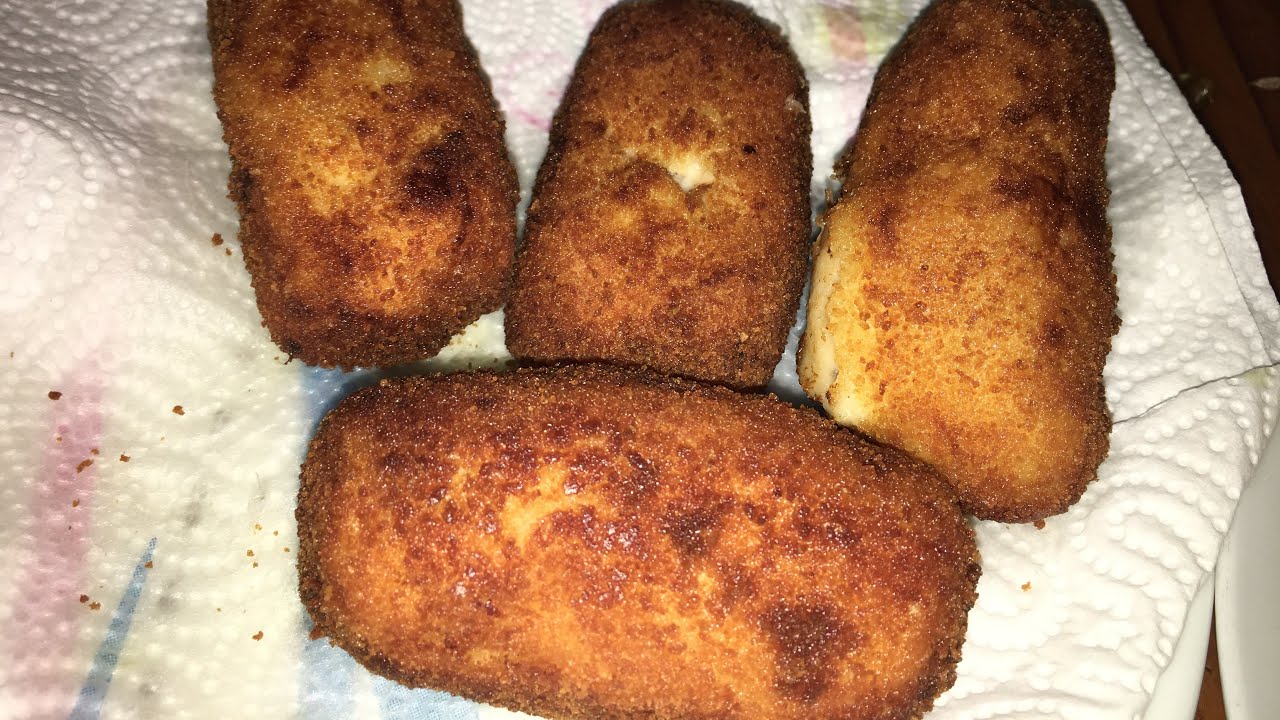 Croquetas de gambas típicas de Bélgica! (Garnaalkroketten)