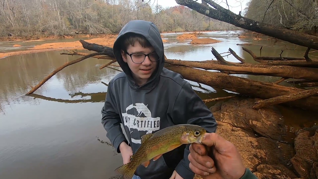 My First Time Trout Fishing (Chattahoochee River) below Buford Dam