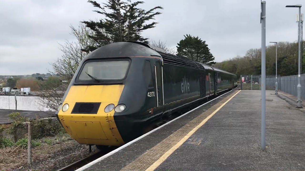 A rare run! Onboard GWR HST Castle Class 43170/43155 Par to Newquay line