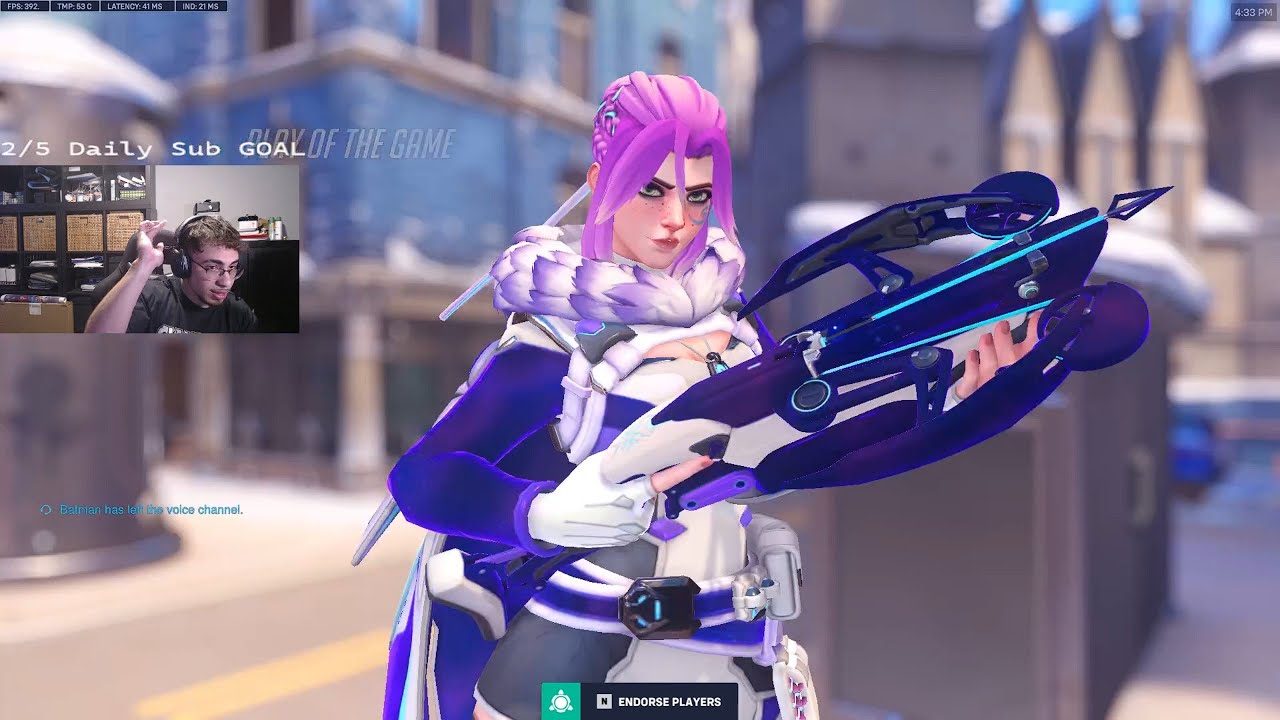 HYDRON GOES CRAZY ON FREJA ... POTG! Overwatch 2 Season 20 Top 500