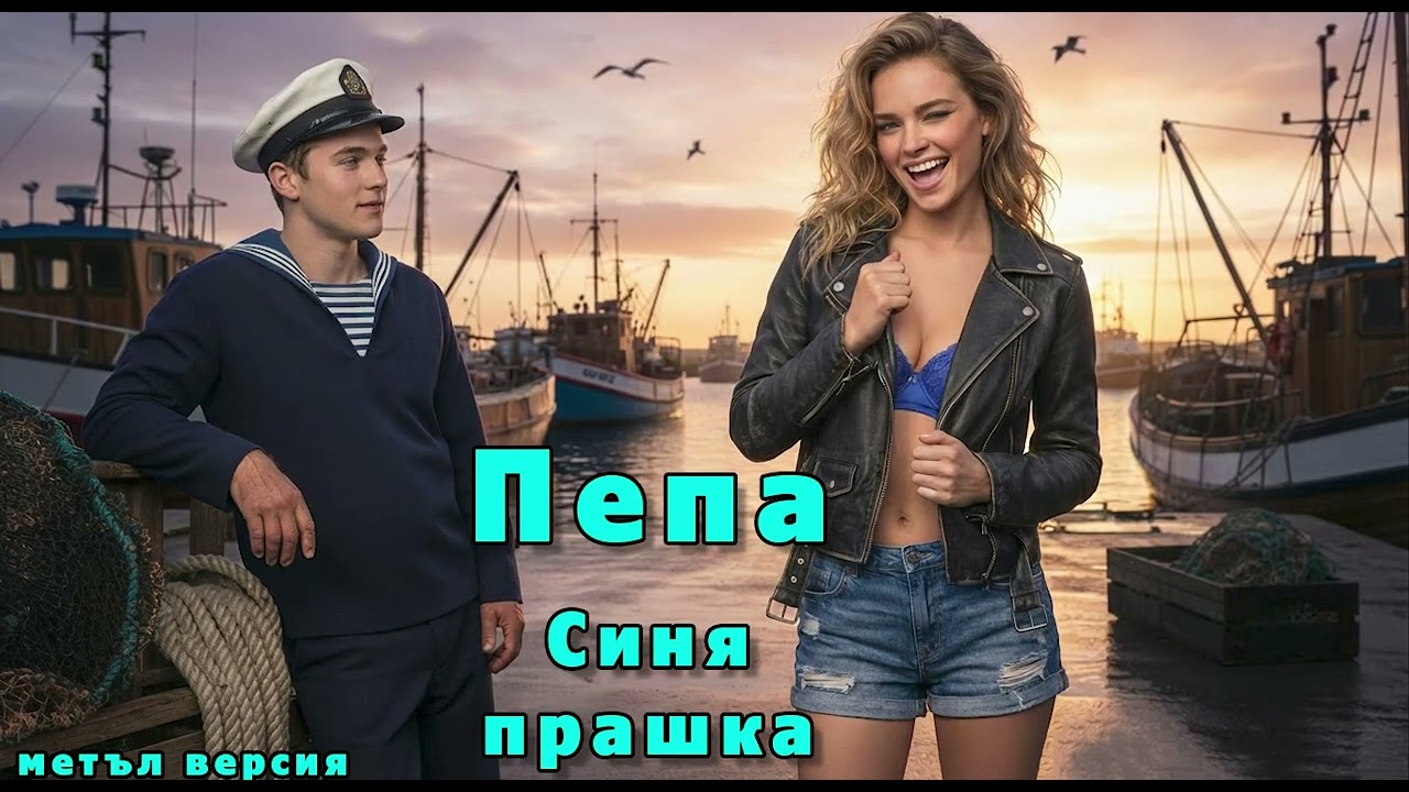 Пепа  - Синя прашка (метъл версия)