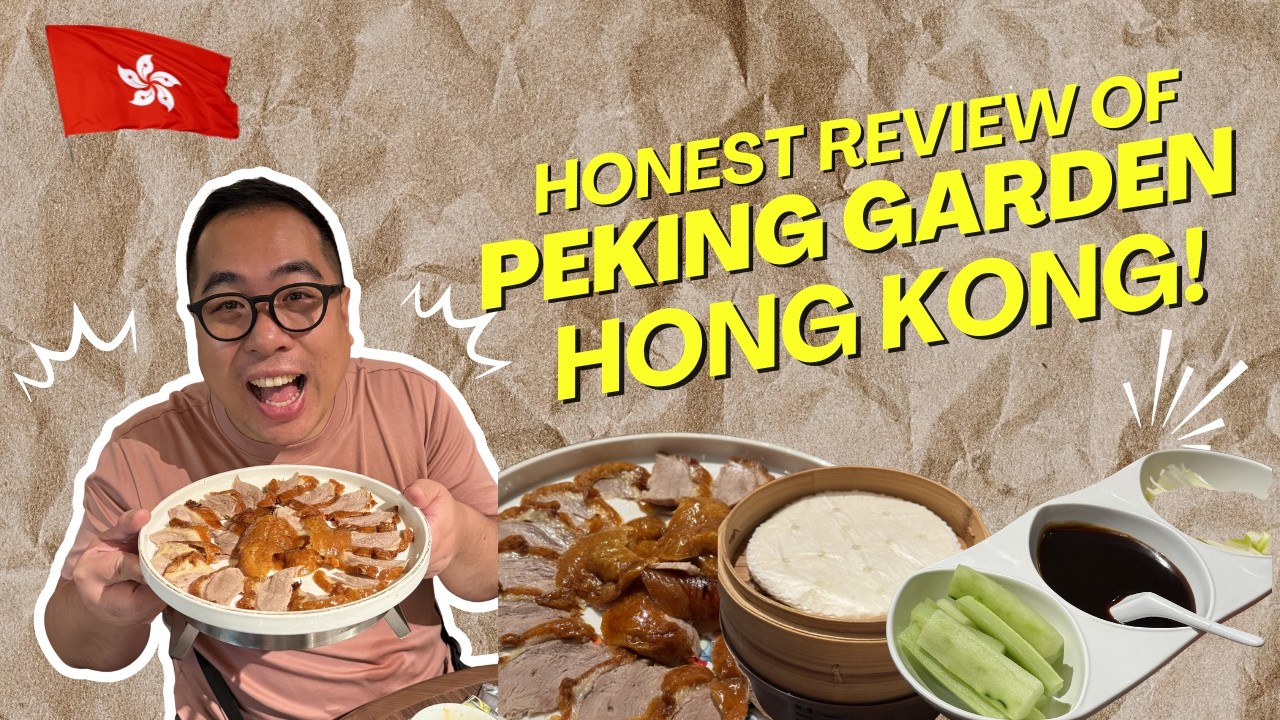 HONG KONG EATS | Our Family's Honest Review and Top Picks at Peking Garden!