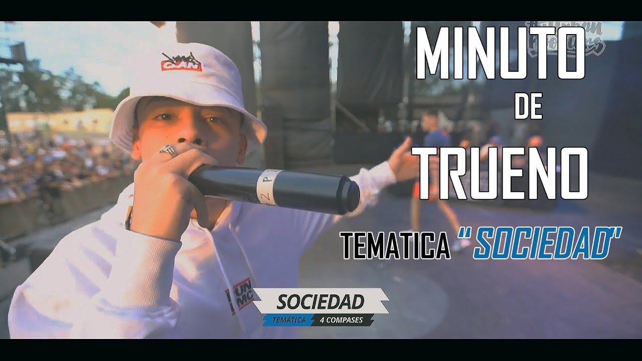 MINUTO de TRUENO vs CACHA temática SOCIEDAD | FMS Jornada 8 2019