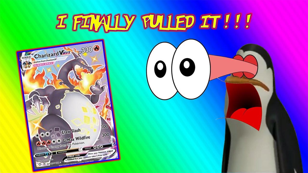 I had 3-4 English GOD Packs and pulled the Shiny Charizard VMax from Shining Fates!!!!!!!!!!!