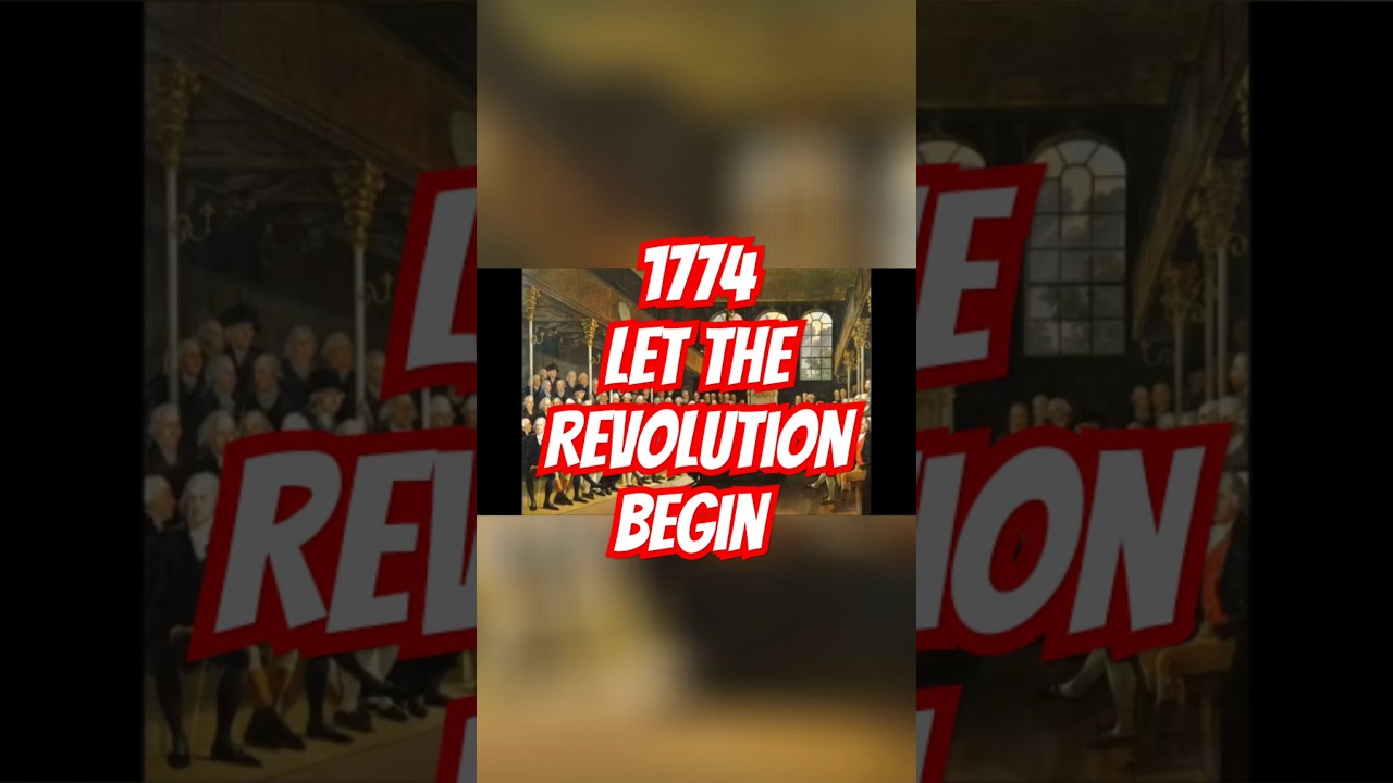 1774: When American Revolution Began