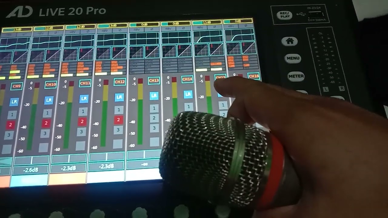 solusi efek mixer ad live 20 pro yang mudah feedback   #adlive20pro #soundsystem #mixerdigital