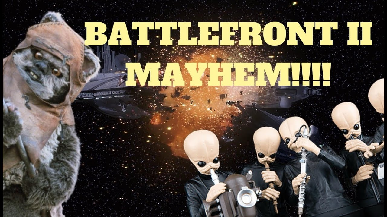 Star Wars Battlefront II Chaos: Ewok Hunt, Starship Battles & Tatooine Conquest!