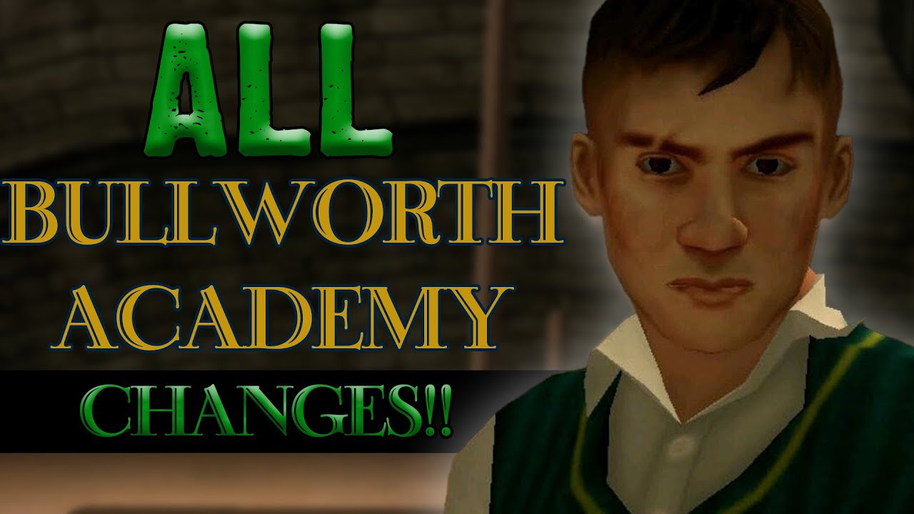 BULLY - The Entire Beta Map - Bullworth Academy! [Changes & Analysis]