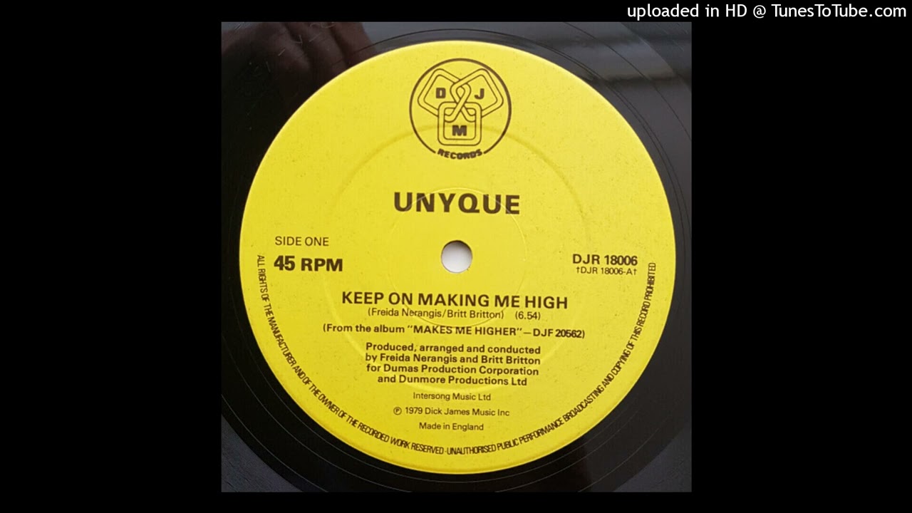 Unyque &ndash; Keep On Making Me High (Extended Mix 1979)