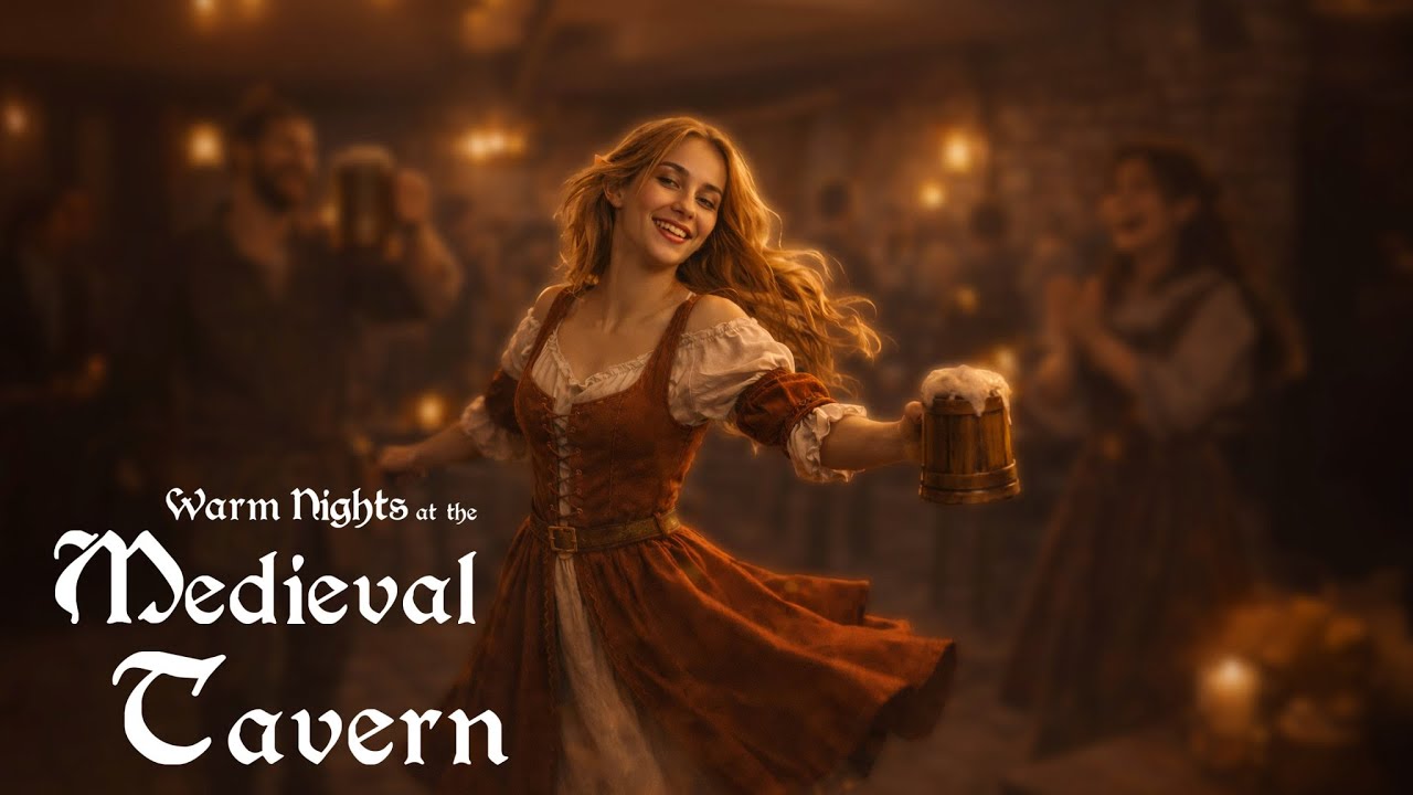 Medieval Tavern Music Ambiance | Warm Nights at the Medieval Tavern Music for DnD and chill