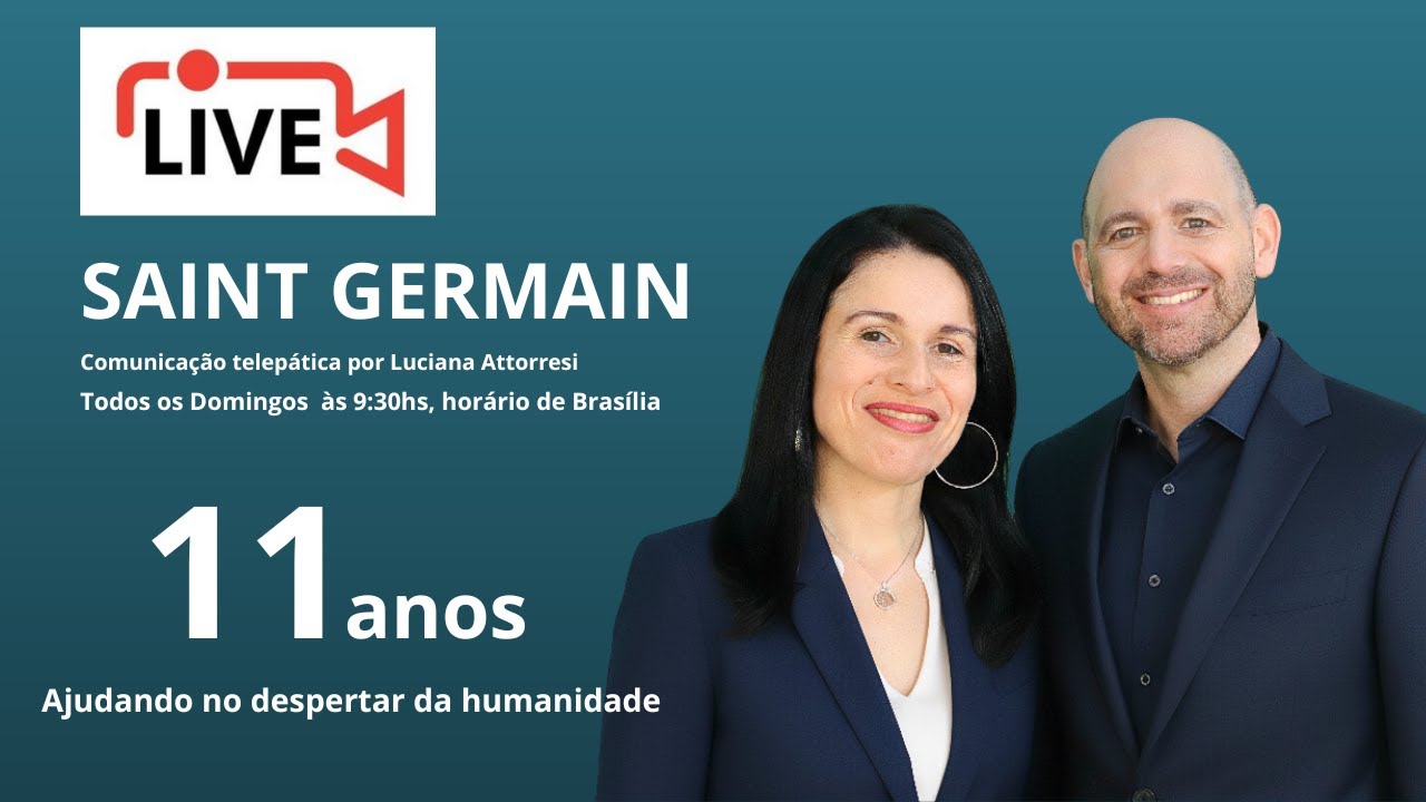 SAINT GERMAIN - Comunicação telepática por Luciana Attorresi -  15 Março 2026