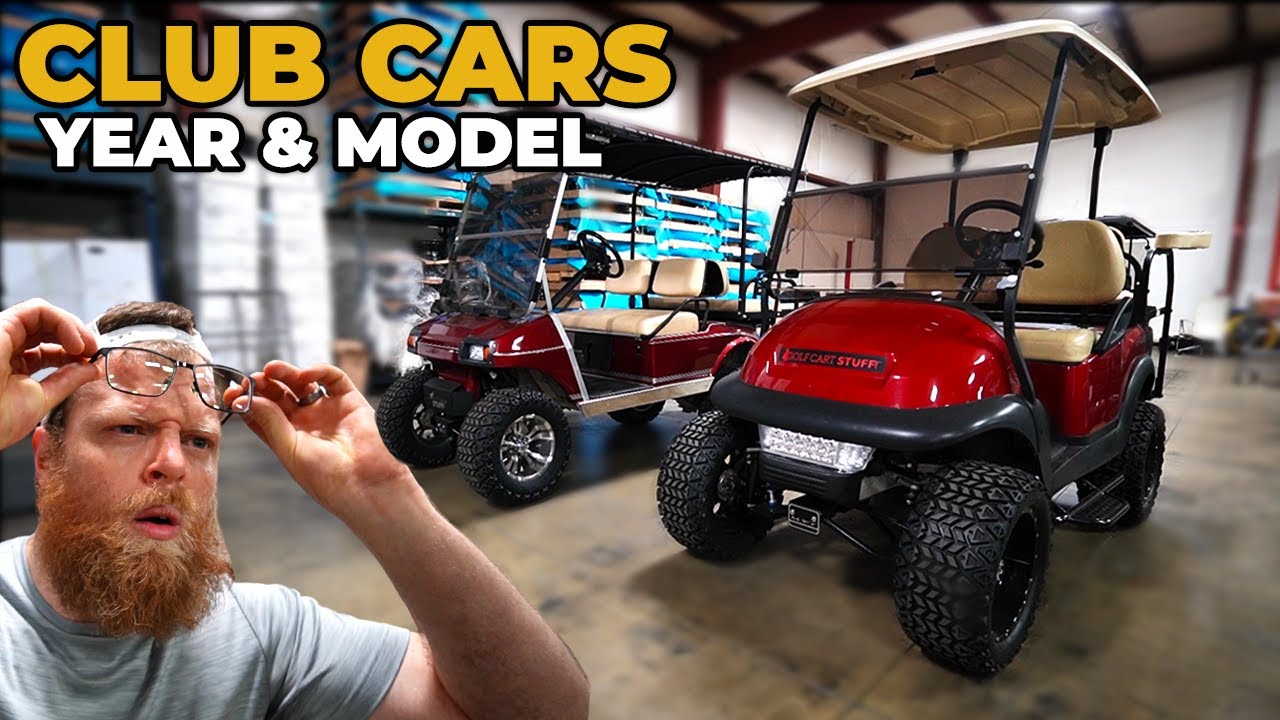 Как узнать год выпуска и модель гольф-кара Club Car! (Precedent, DS, Onward, Tempo)
