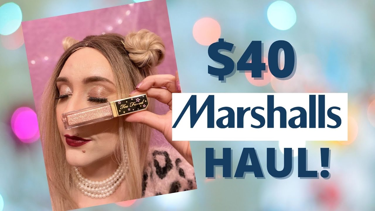 FINDING TOO FACED, MAC AND MORE FOR UNDER $40 AT MARSHALLS (Pretending to be an Influencer Ep.4)
