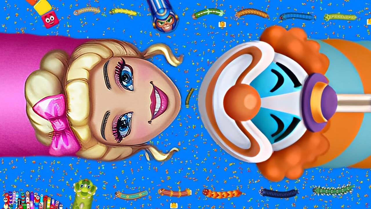 WORMS ZONE .IO HUNGRY SNAKE 🐍|| BIG SNAKE GAME || 😀 COOL GAMEPLAY  EP 3 || #WORMSZONEiO #SNACKGAME3D