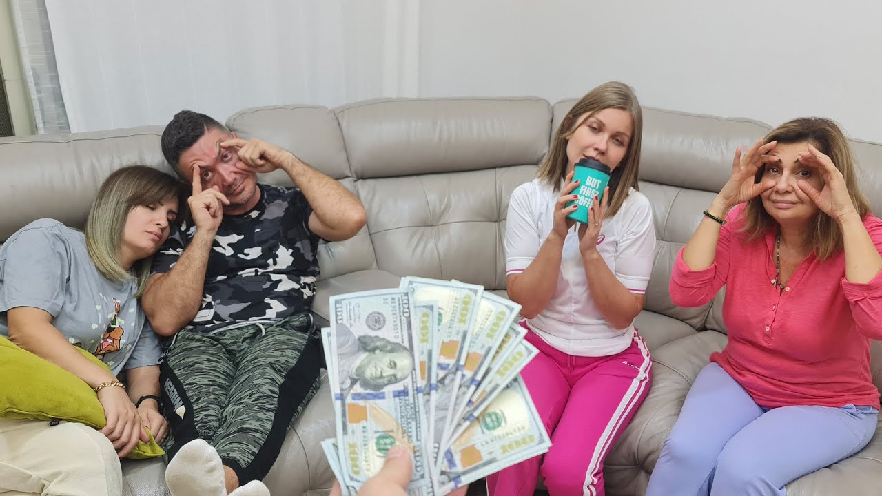 أخر واحد ينام😴 يكسب 1000$ 💸  مع سوبر فاميلي