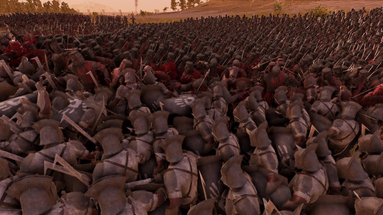 1,000,000 Uruk-hai vs 200,000 Crusader Knights | UEBS 2 Epic Battle