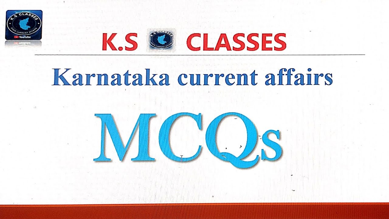 State Current Affairs #kpsc 