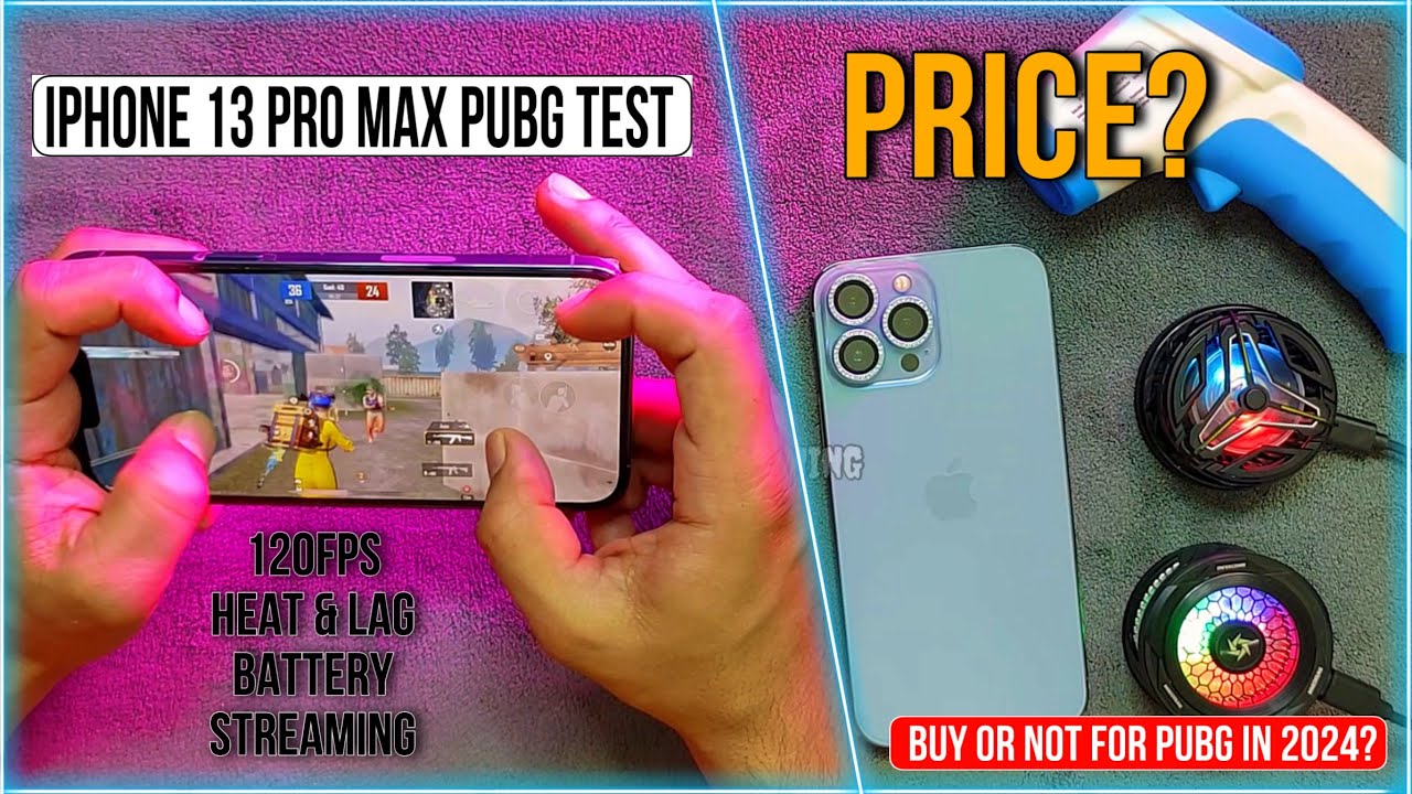 iPhone 13 Pro Max PUBG Test 120Fps | Price | Heat & Lag | Battery | Recording | Electro Sam