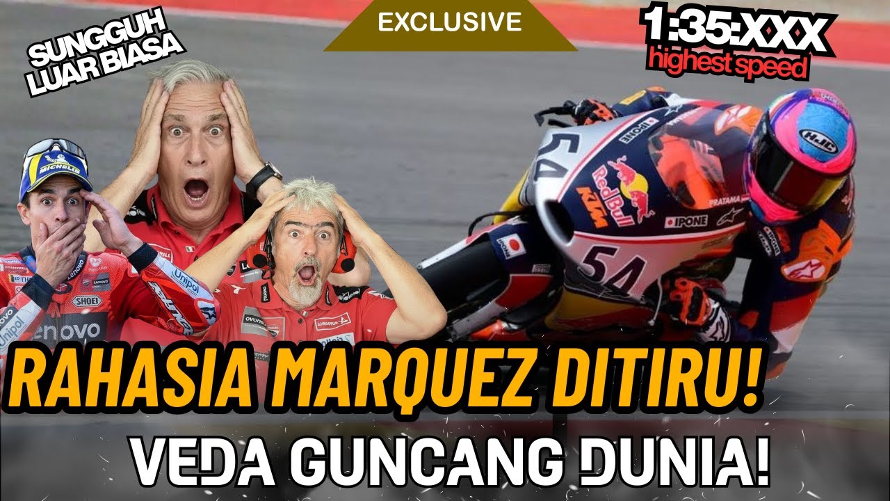 HONDA TERAPKAN METODE TIRU MARQUEZ PADA VEDA EGA, ANAK BANGSA SIAP GUNCANG DUNIA⁉️ MOTOGP HARI INI