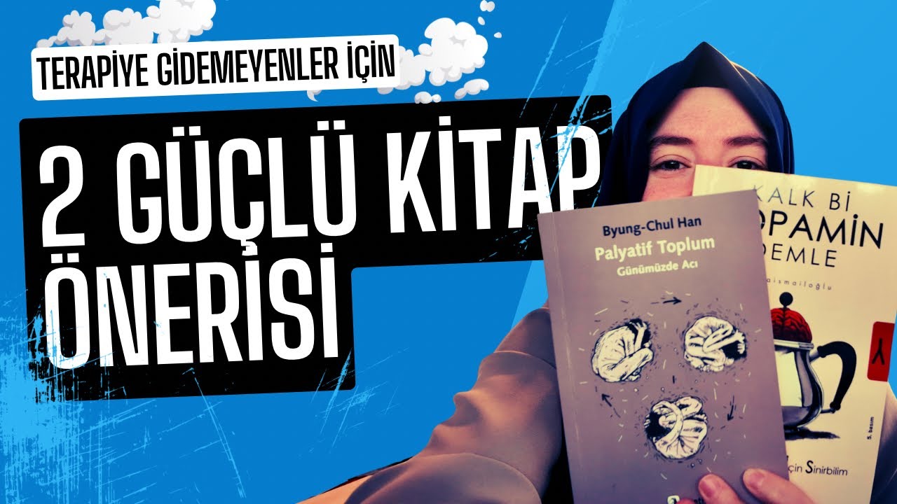 Terapiye gidemeyenler için 2 güçlü kitap önerisi ￼