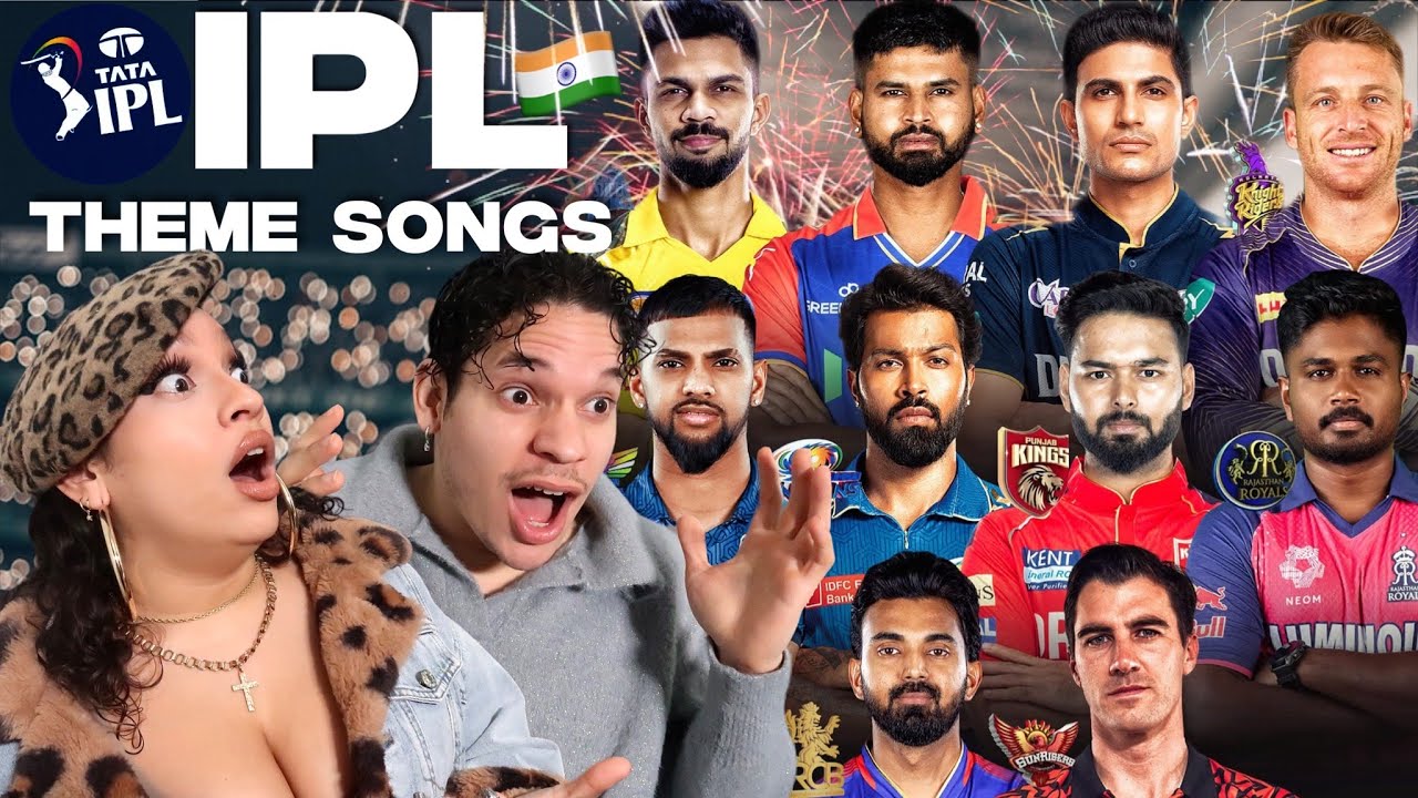 Why are these so GOOD!? Musicians react to 'Every IPL Cricket Theme Songs' for the first time