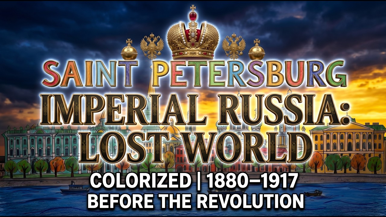 Saint Petersburg in Color (1880–1917) | Imperial Russia Before the Revolution