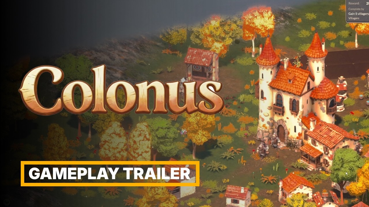 X&acirc;y l&agrave;ng trung cổ, chăm lo từng d&acirc;n l&agrave;ng | Colonus &mdash; Trailer gameplay