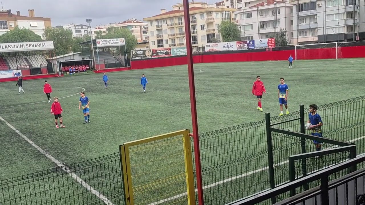 ÇİĞLİ BELEDİYESPOR -HARMANDALI U13 HAZIRLIK MAÇI 1