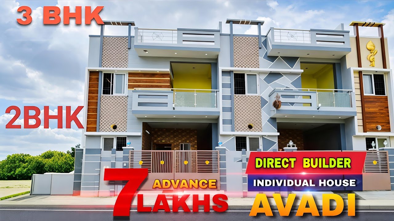 2 Bhk🏠 3 Bhk | House for Sale in Chennai Avadi | Plots for sale in Avadi | Land for sale in Avadi
