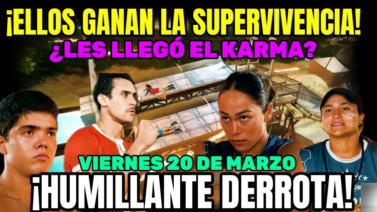 HOY EN EXATLÓN 💥 ELLOS GANAN LA SUPERVIVENCIA! HUMILLANTE DERROTA AVANCE 149 EXATLÓN MÉXICO #exatlón